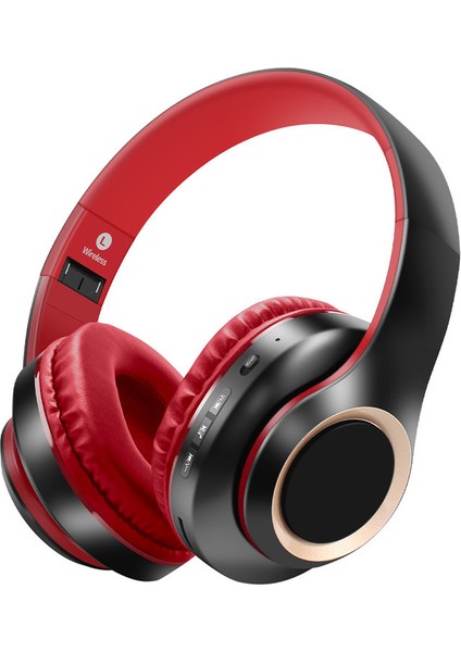 Başa Takılan Kablosuz Bluetooth Kulaklık Metal Geri Çekilebilir Mat (Yurt Dışından)