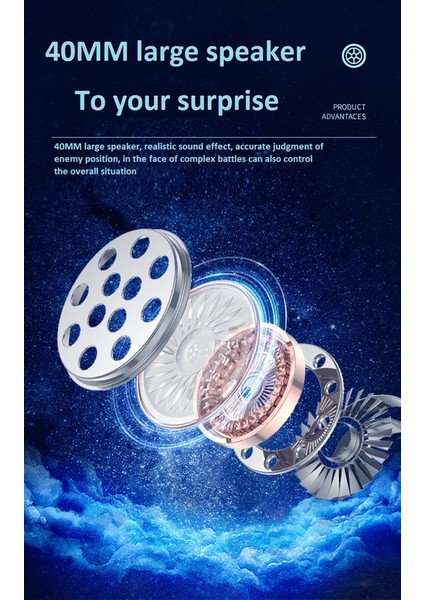 Kulaklık Oyun Bluetooth Kulaklık Dönen Yüksek Ability (Yurt Dışından) fiyatları