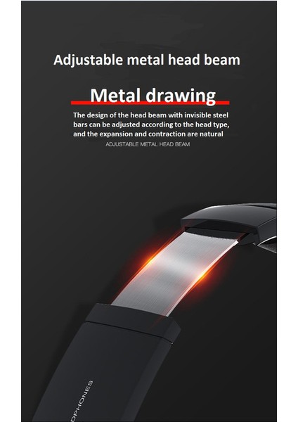 Başa Takılan Bluetooth Kulaklık Retro Tarzı Kablosuz Gürültü Azaltma (Yurt Dışından) modelleri