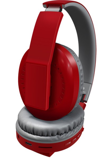 Başa Takılan Bluetooth Kulaklık Kablosuz Katlanır Büyük Kulaklıklar (Yurt Dışından)