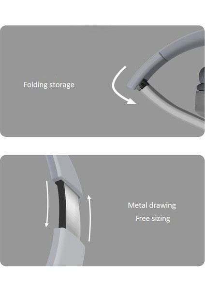 Başa Takılan Bluetooth Kulaklık Kablosuz Katlanır Büyük Kulaklıklar (Yurt Dışından) indirimleri