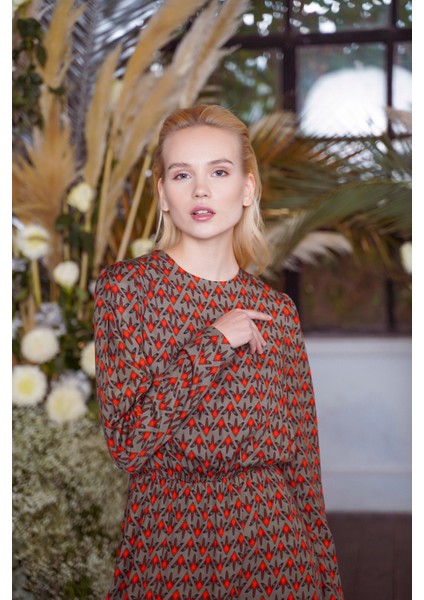 Kadın Beli Lastikli Uzun Elbise fırsatları