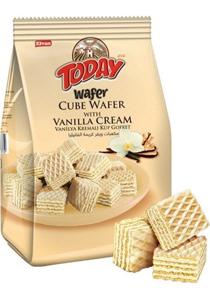 Today Küp Gofret Vanilyalı 200GR. ( 1 Paket)