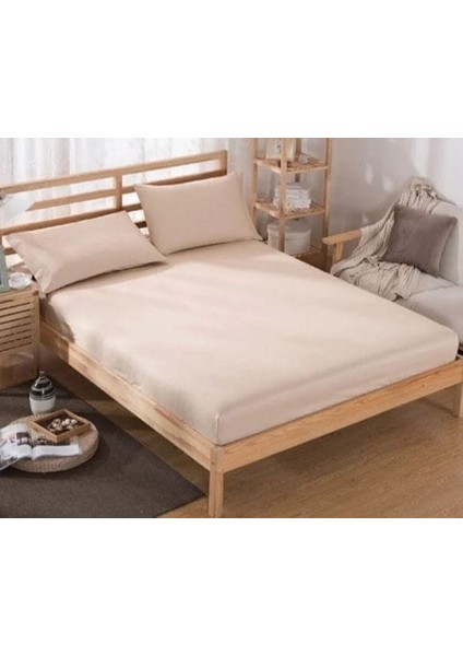 MSS9010LND Pamuklu Çift Kişilik Lastikli Çarşaf Takımı 160 x 200 +30