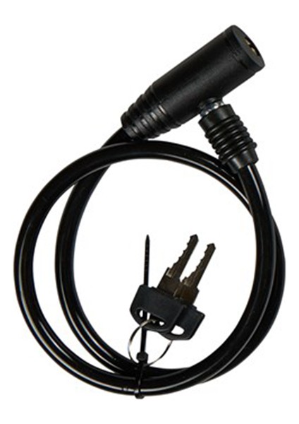 Kassa LK10 Anahtarlı Kilit 8X65MM ( Siyah )