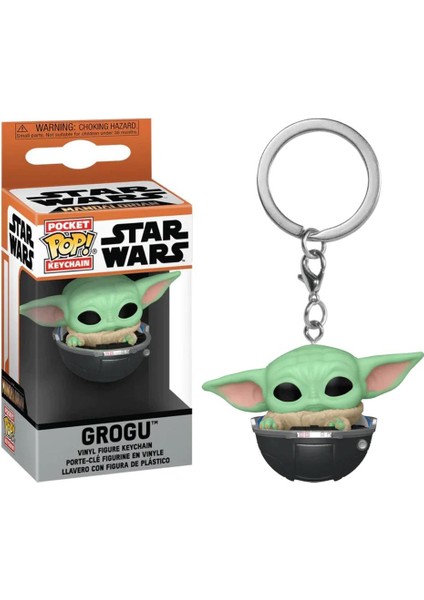 Pocket Pop Disney Star Wars: The Mandalorian Grogu Anahtarlık