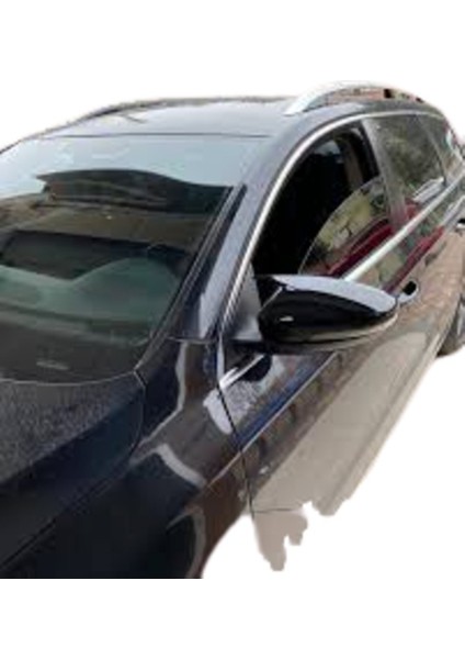 Volkswagen Passat B7 Yarasa Ayna Kapağı Plastik Parlak Siyah