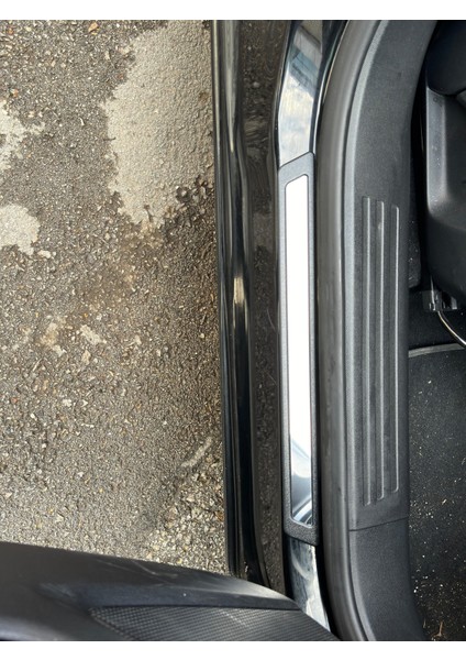 Seat Ibiza 4 Sw Krom Kapı Eşik Koruması 4 Parça 2010-2012 Siyah fırsatları