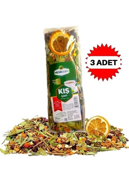 Mesiri Şifa Karışık Bitki Kış Çay 3 Paket 3X200GR