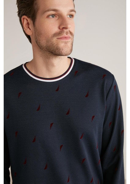 Uzun Kol Erkek Pijama Takım M614 modelleri