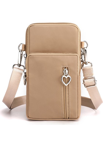 Heers Yeni Cep Telefonu Çantası Kadın Messenger Çantası Asılı Boyun Para Çantası Dikey Çantası Yeni All-Mwatch Mini Küçük Crossbody Bag (Yurt Dışından)