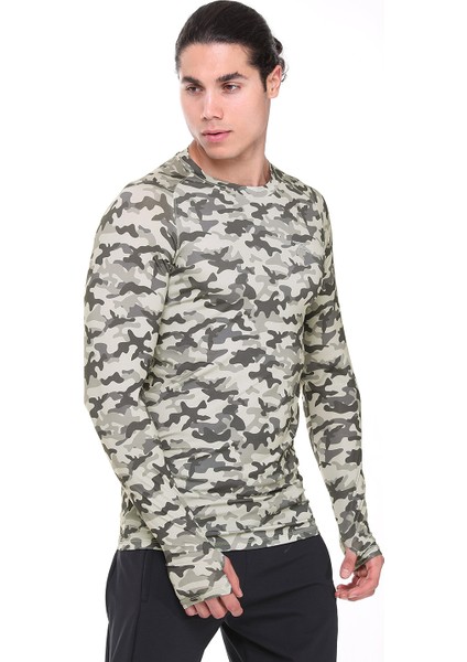 Uzun Kollu T-Shirt Evoco Haki fiyatları