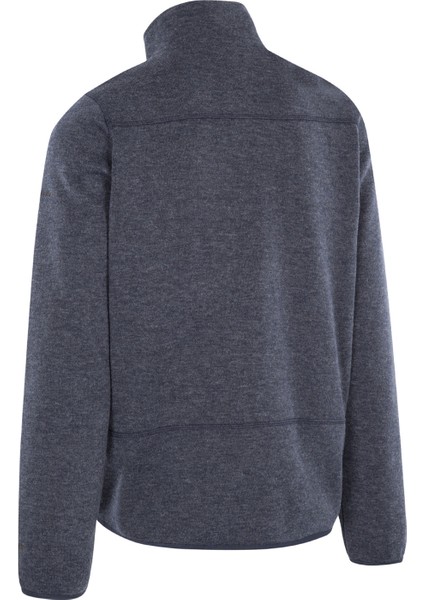 Lacivert Erkek Dik Yaka Polar Sweatshırt MAFLFLTR0063
