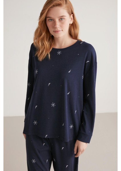 Uzun Kol Kadın Pijama Takım W621 fiyatları