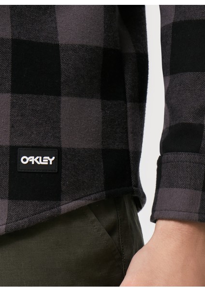 Siyah - Gri Erkek Kareli Gömlek FOA402577 Bear Cozy Flannel indirimleri