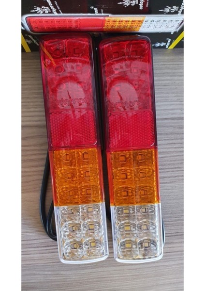 Forklift Üniversal Stop Lambası 12V Ledli Su Gecirmez 1 Adet