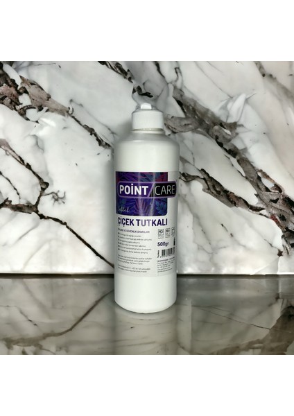 Point Şeffaf Çiçek Tutkalı, 500 Gr. Hobi Yapıştırıcı Pva Polimer Tutkalı