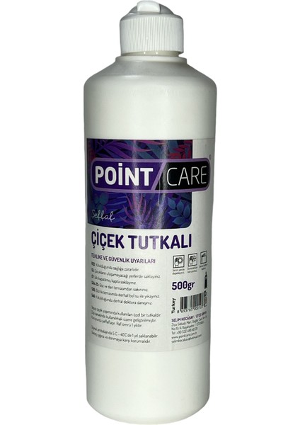 Point Şeffaf Çiçek Tutkalı, 500 Gr. Hobi Yapıştırıcı Pva Polimer Tutkalı