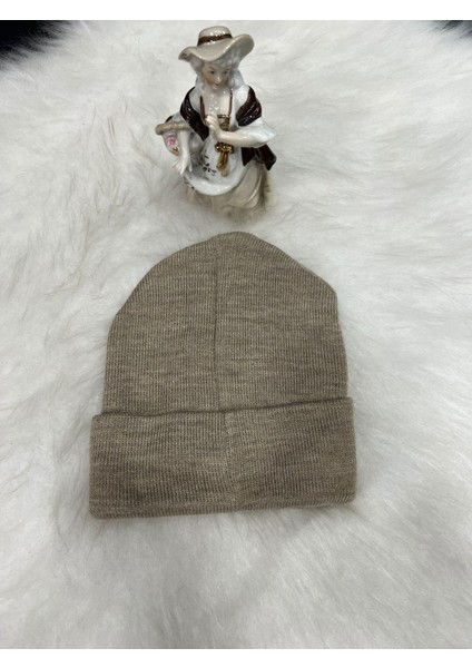 Unisex Kışlık Bere Karamel