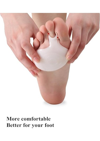 Silikon Jel Ayak Yastığı-Tabanlık Metatarsal Ayak Ağrıları Giderme