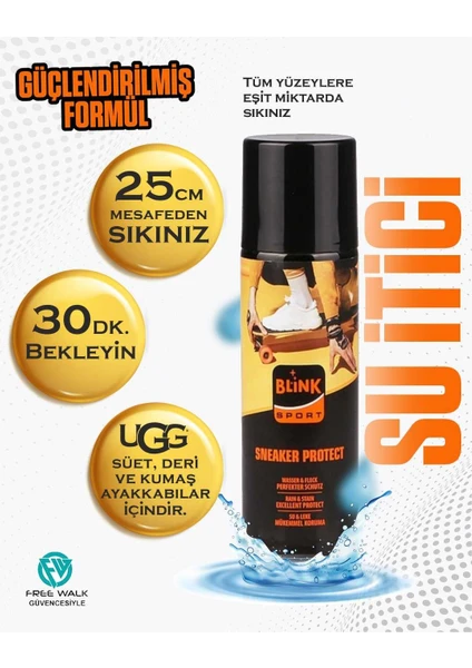 Blink Sport Sneaker Protect Su Geçirtmez ve Lekeden Koruyucu Sprey 200 ml