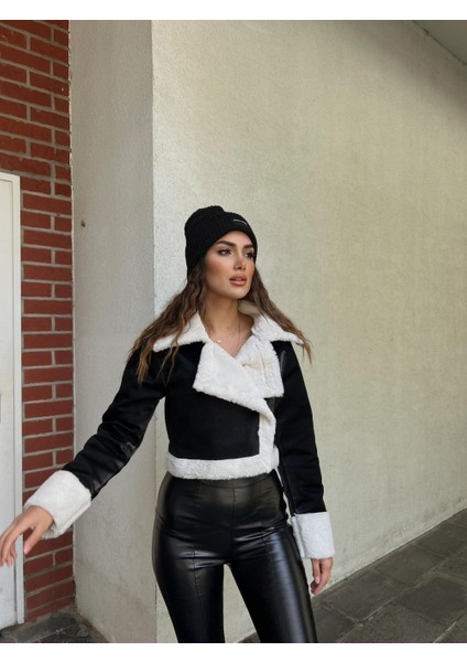 Linburg Içi Tavşan Tüylü Dışı Kadife Süet Kaban 45842 fiyatları