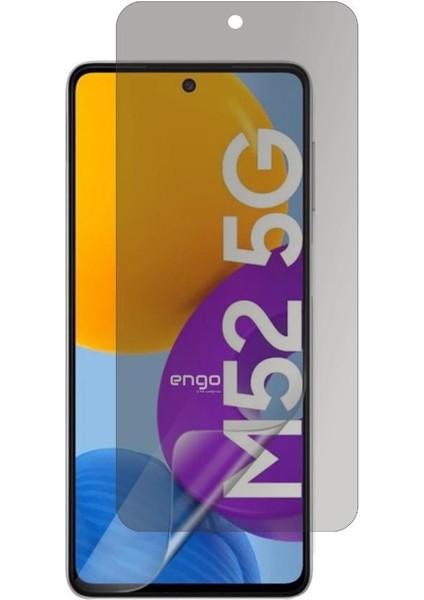 Samsung Galaxy M52 Ile Uyumlu Hayalet Ekran Koruyucu