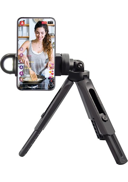 PBS109 Blogger Işıklı Tripod Siyah