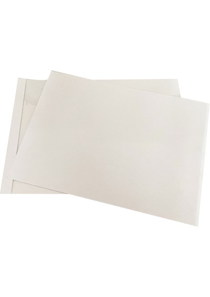 Mapicover-15 mm Dikey Isısal Kapak Şeffaf+Karton Beyaz 50 Ad.