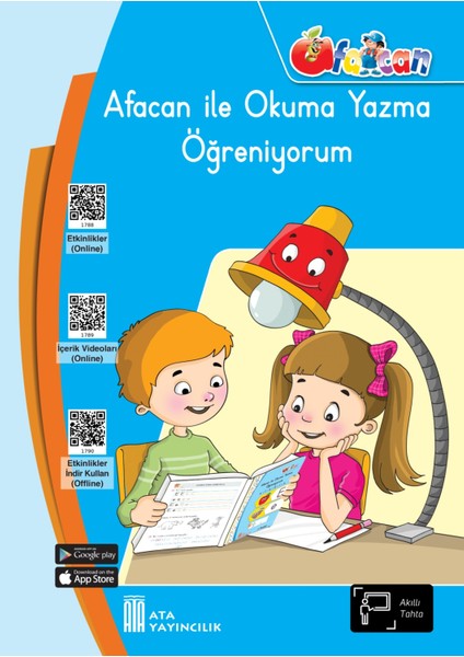 1. Sınıf Afacan İle Okuma Yazma Öğreniyorum (Tek Kitap)