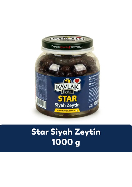 Star Gemlik Siyah Zeytin 1 kg