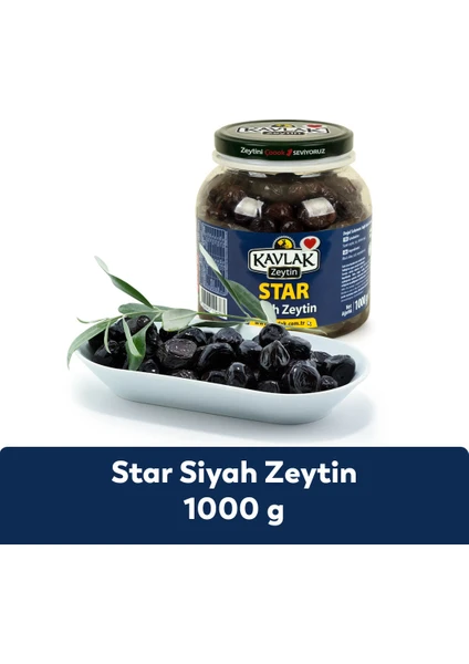 Star Gemlik Siyah Zeytin 1 kg