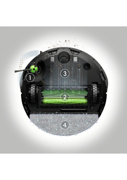 Roomba Combo® i5 Robot Süpürge ve Paspas