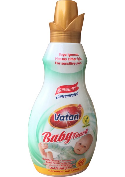 Baby Touch Konsantre Çamaşır Yumuşatıcı 1440ML