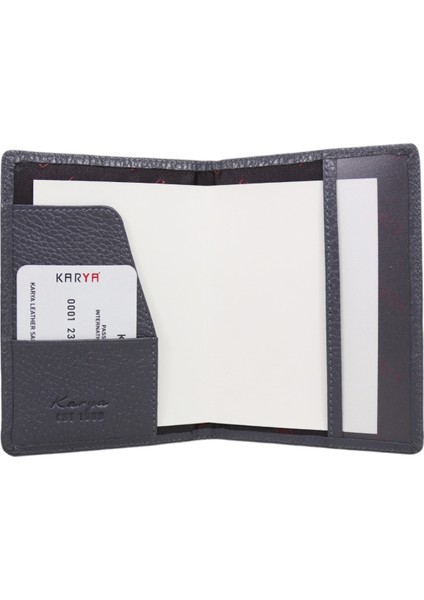 Unisex Kartlıklı Pasaport Kılıfı 00920