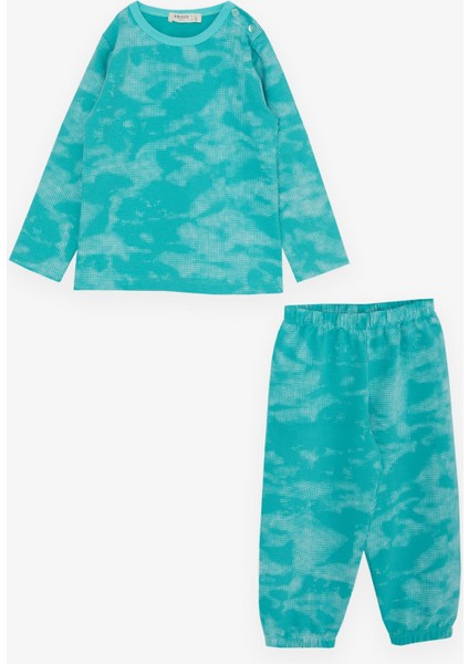 Girls & Boys Erkek Çocuk Pijama Takımı Desenli 1-4 Yaş, Yeşil