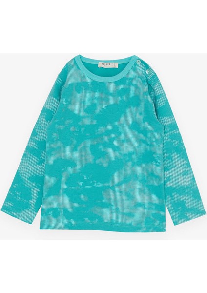 Girls & Boys Erkek Çocuk Pijama Takımı Desenli 1-4 Yaş, Yeşil modelleri