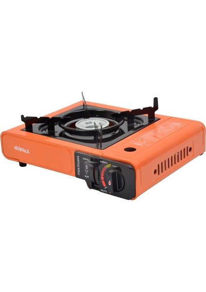 Portatif Ocak Turuncu + 1 Kartuş NG-501-TR