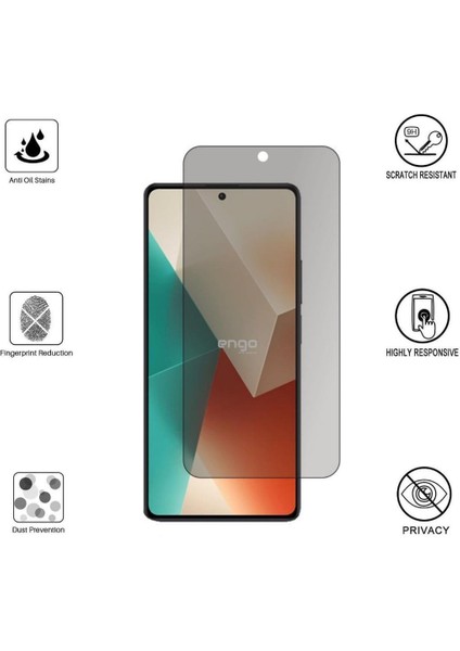 Xiaomi Redmi Note 13 Ile Uyumlu Hayalet Ekran Koruyucu Şeffaf