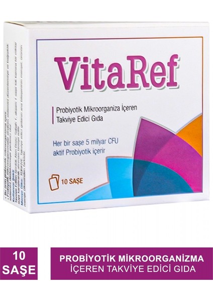 Vitamaks Vitaref 10 Saşe probiyotik