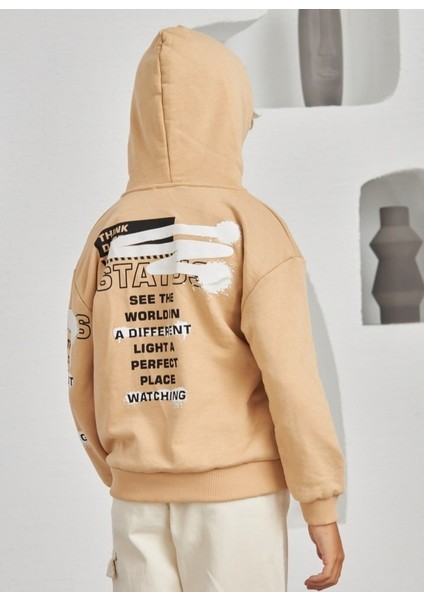 Erkek Baskılı Sweatshirt