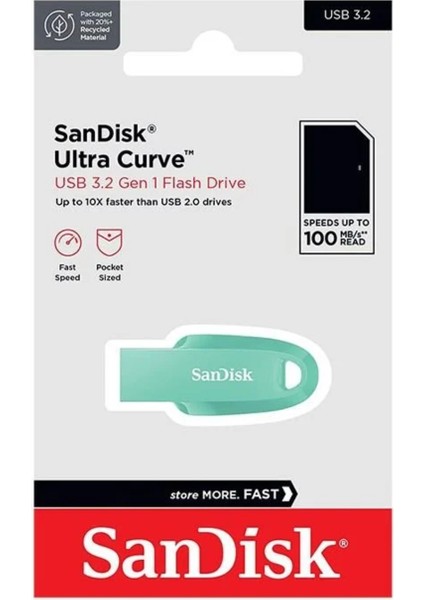 Ultra Curve 128GB SDCZ550-128G-G46G 3.2 USB Bellek