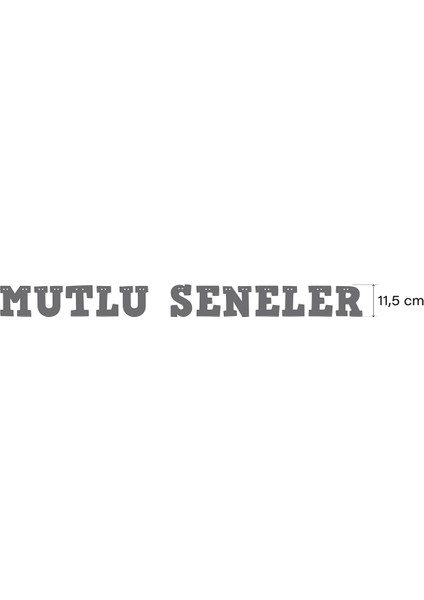 Yeşil Mutlu Seneler Yazılı Banner, Özel Gün, Davet Organizasyonu ,yeni Yıl, Yılbaşı Sofrası, Simli Eva Banner fiyatları