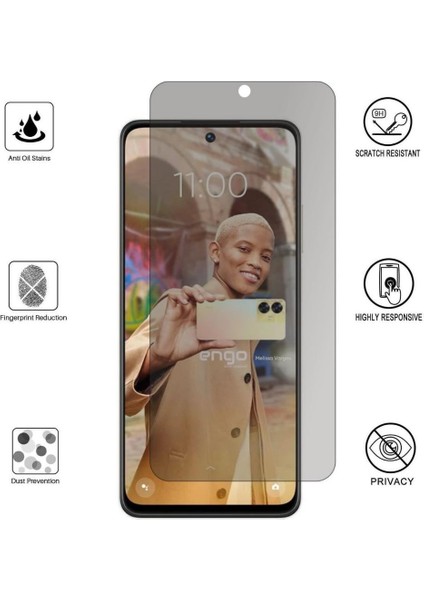 Realme C55 Ile Uyumlu Hayalet Ekran Koruyucu Şeffaf