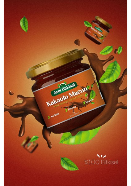 Kakaolu , Pekmez Vitamin Arı Sütü , Bal Macun (240 Gr)