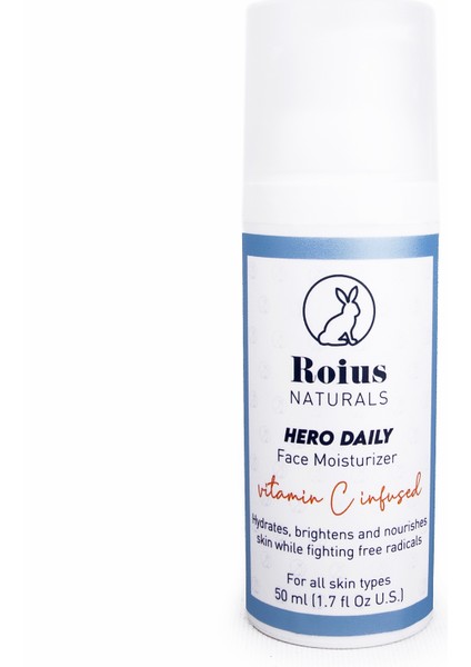 Roius Naturals Hero Daily C Vitaminli Yüz Nemlendiricisi