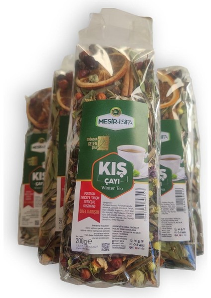 Mesiri Şifa Karışık Bitki Kış Çay 5 Paket 5X200GR