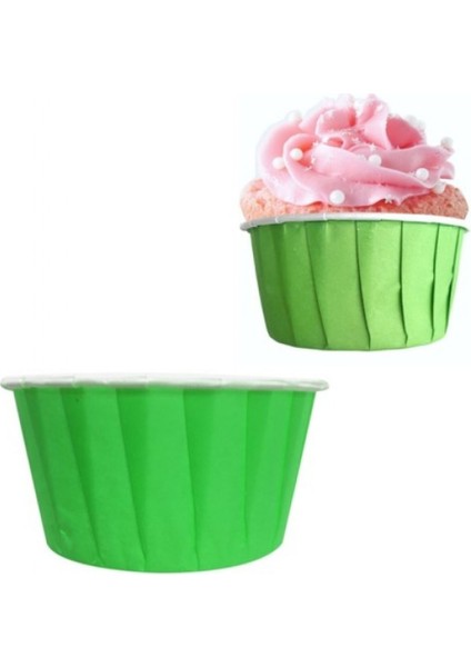 Yeşil Muffin Kapsül 50'li 4 cm fiyatları