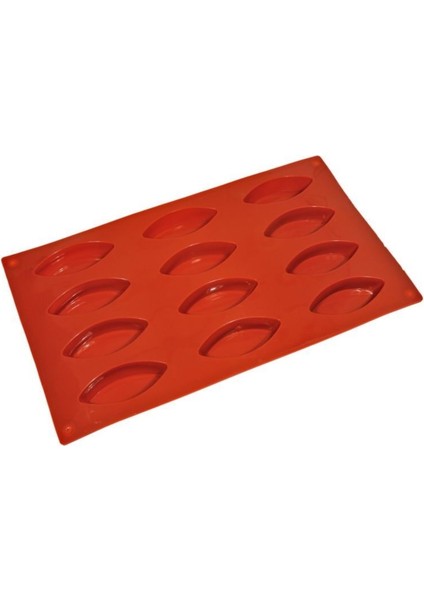 VİP Mekik Silikon Kalıp 12 Li 3x7 cm