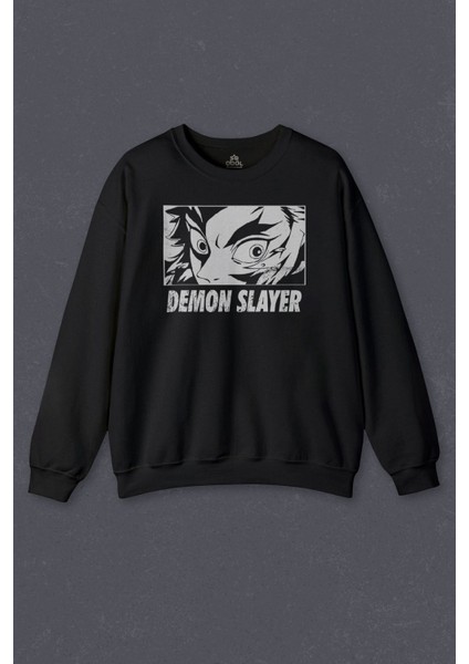 Sweatshirt Demon Slayer Anime Baskılı Sweat
